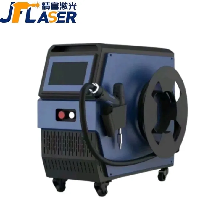 Portable handheld laser cleaning machine